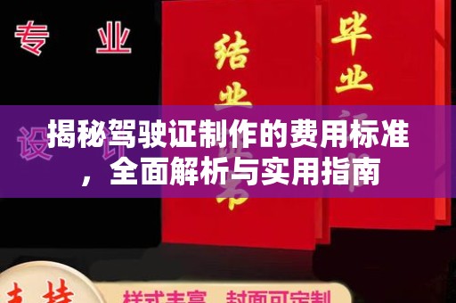 伊宁揭秘驾驶证制作的费用标准，全面解析与实用指南