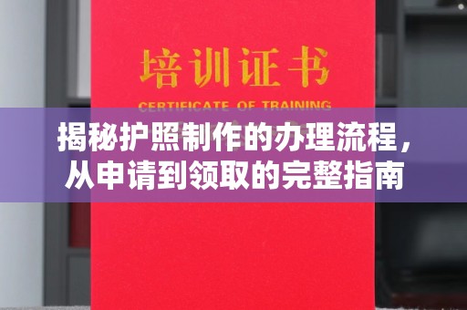 伊宁揭秘护照制作的办理流程，从申请到领取的完整指南