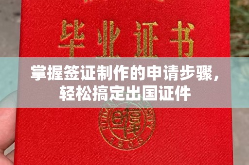 伊宁掌握签证制作的申请步骤，轻松搞定出国证件